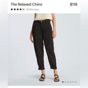 Everlane relaxed chino women